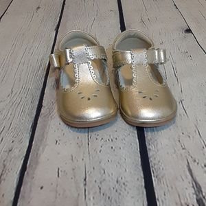 Toddler Gold Mary Jane's